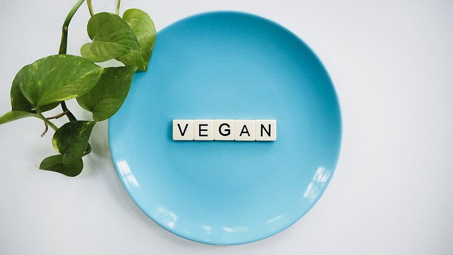 talíř, veganství